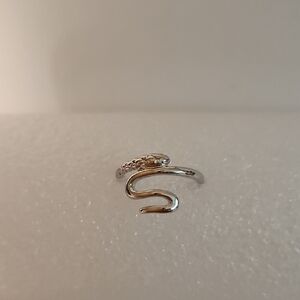 Silvertone Snake 5 1/2 Ring